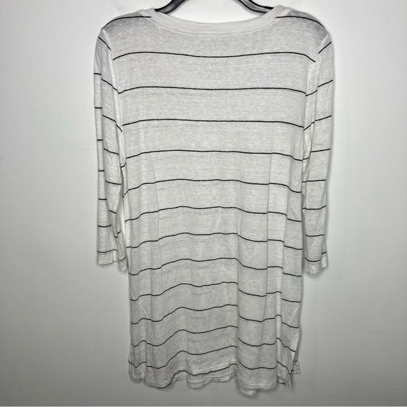 Eileen Fisher organic linen tunic top size medium - Picture 4 of 4